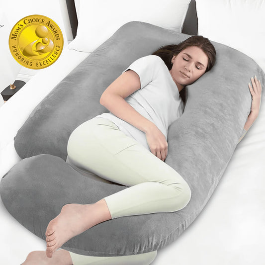 Pregnancy Pillows for Sleeping, U Shaped Full Body Maternity Pillow 70 Inch, Pregnant Women Must Haves Pillows with Removable Cover
